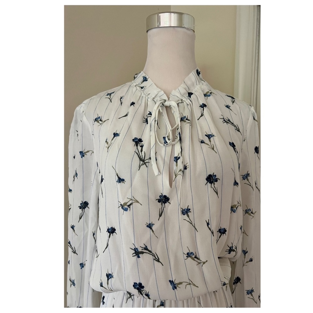 JOIE Floral-Print Silk Midi Dress - Picture 15 of 17